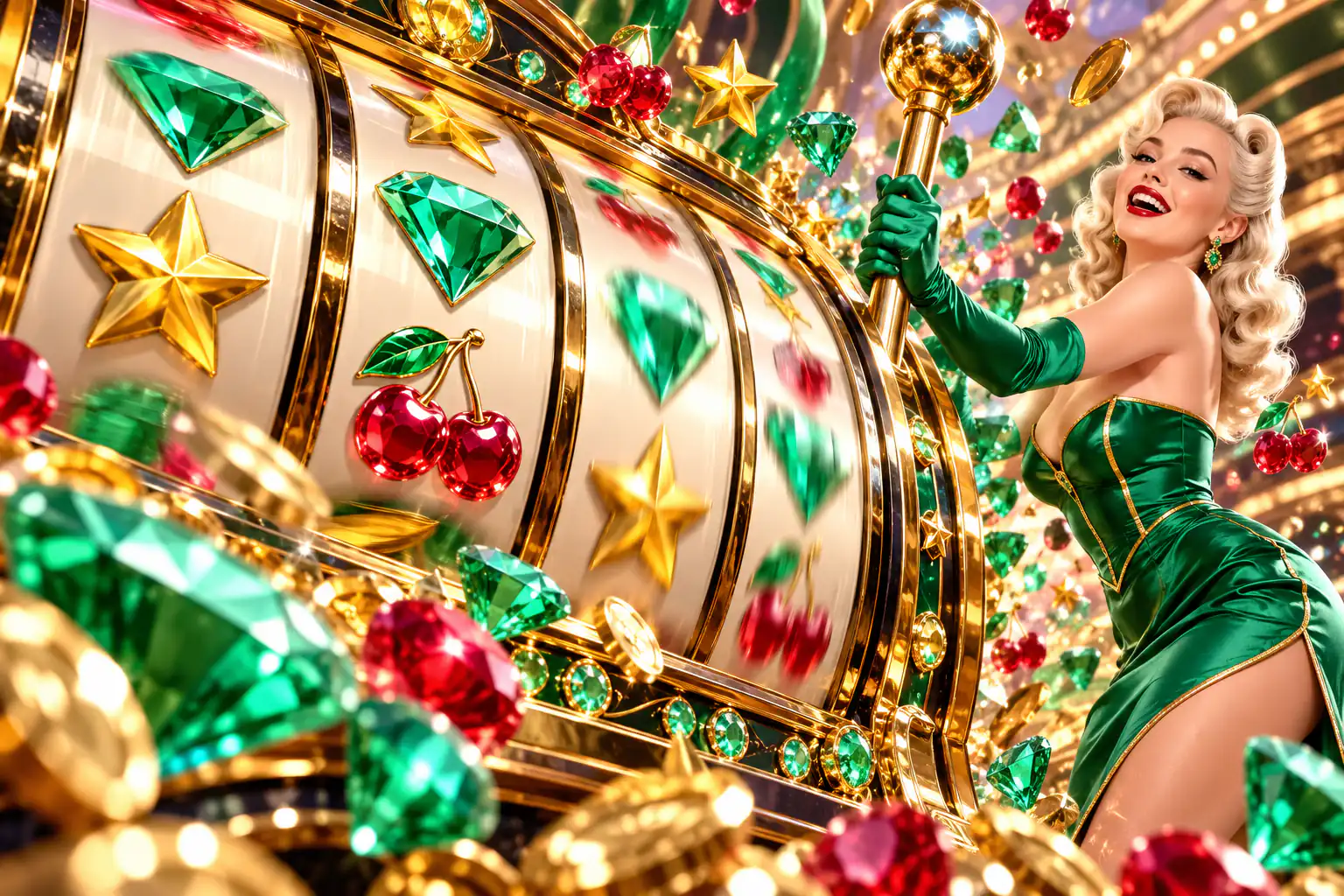 Juegos de VegasHero — tragaperras de 129 proveedores, botes Grandpot y Drops & Wins, Spinoleague, casino en vivo con Gold Saloon